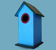 COUNTRY COTTAGE BIRD HOUSE